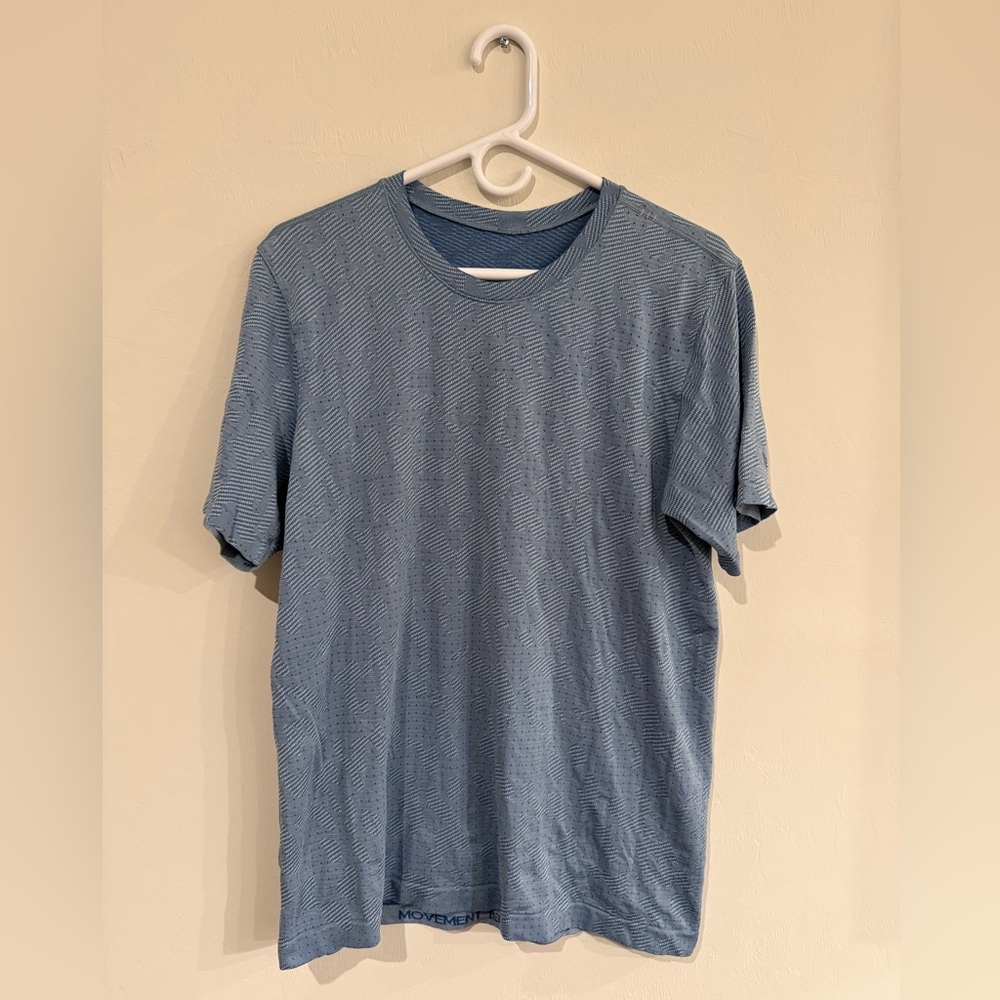 Lululemon Metal Vent Tech Tee Blue Camo